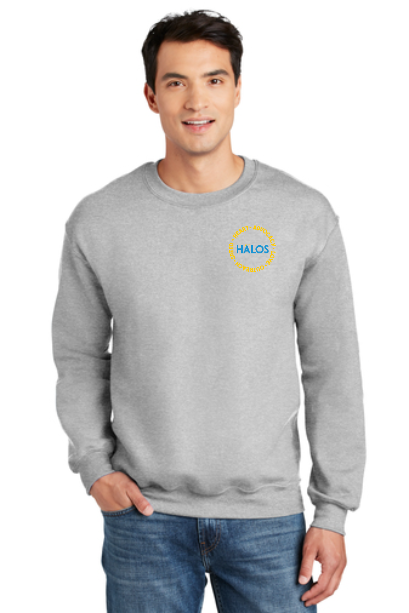 AOC HALOS Logo Gildan® - DryBlend® Crewneck Sweatshirt