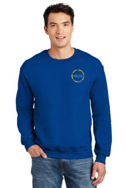 AOC HALOS Logo Gildan® - DryBlend® Crewneck Sweatshirt