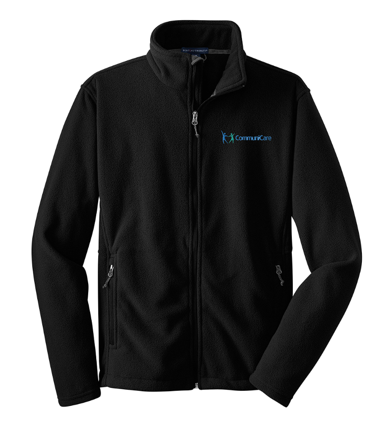 Port Authority® Value Fleece Jacket F217 Embroidered With CommuniCare Logo