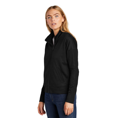 New Era ® Ladies Track Jacket LNEA650 Embroidered With CommuniCare Logo