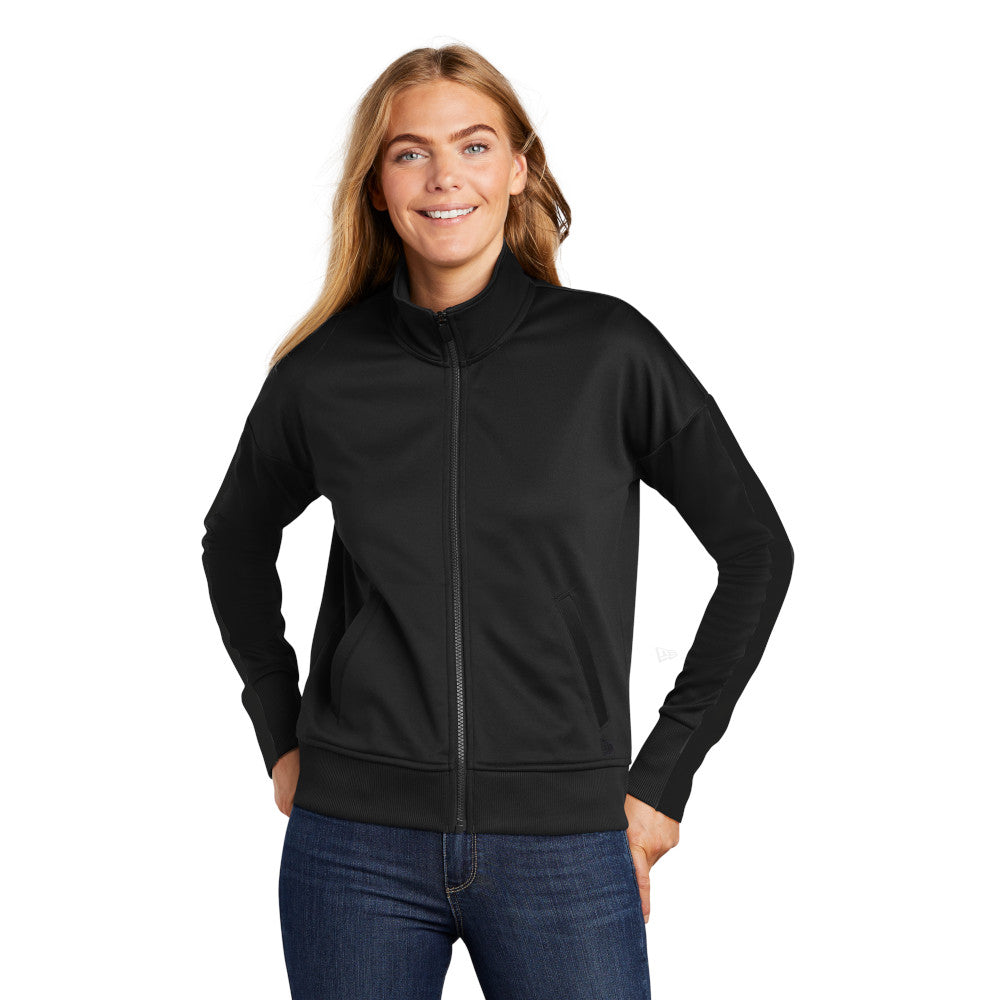 New Era ® Ladies Track Jacket- Embroidered National Dental Academy of Wisconsin