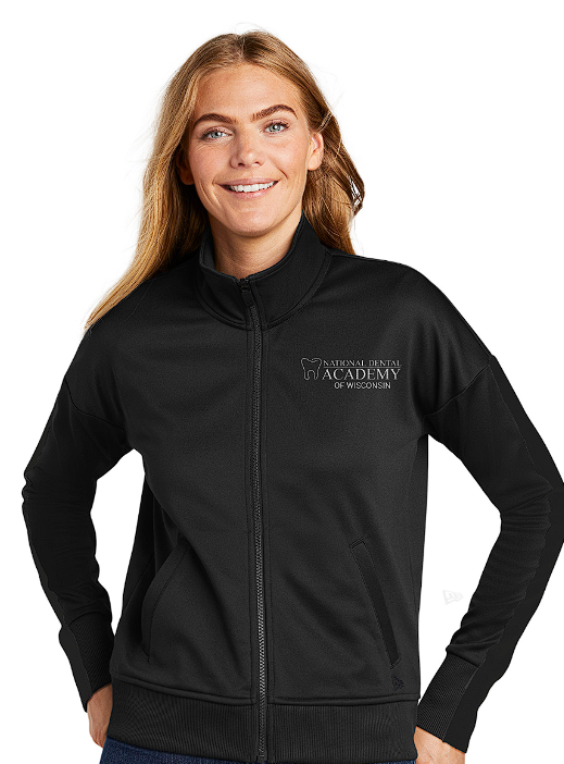 New Era ® Ladies Track Jacket- Embroidered National Dental Academy of Wisconsin