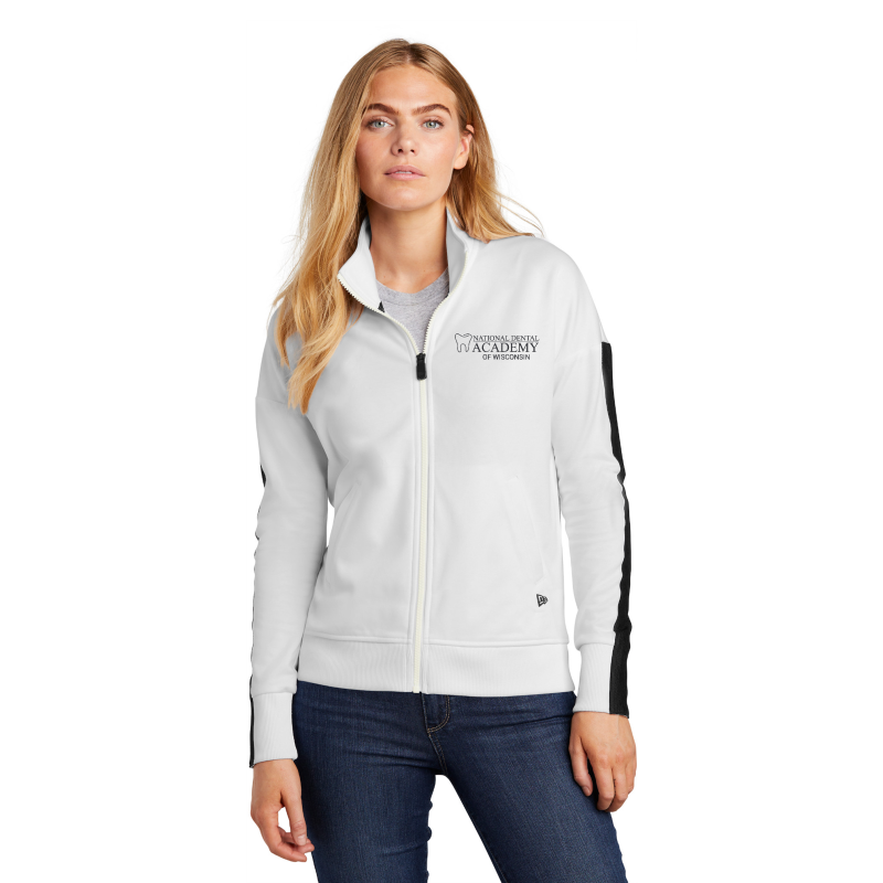 New Era ® Ladies Track Jacket- Embroidered National Dental Academy of Wisconsin