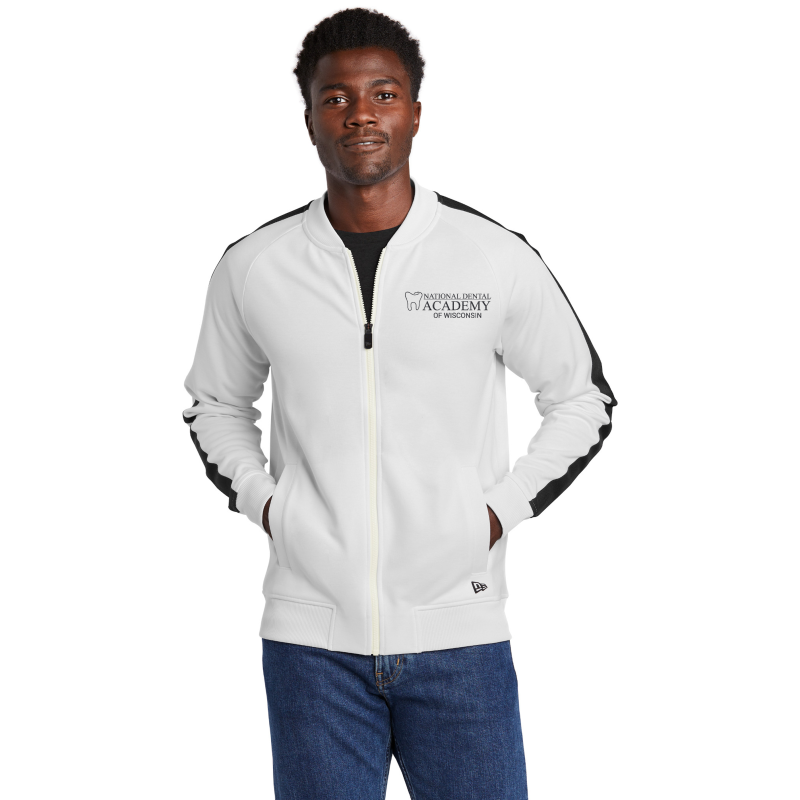 New Era ® Mens Track Jacket Embroidered National Dental Academy of Wisconsin