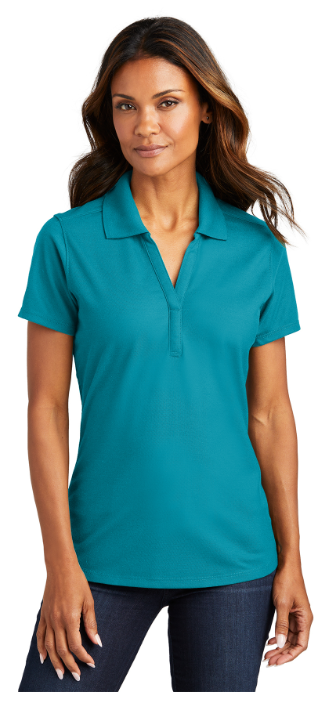 Port Authority ® Ladies EZPerformance ™ Pique Polo LK600 CommuniCare Logo