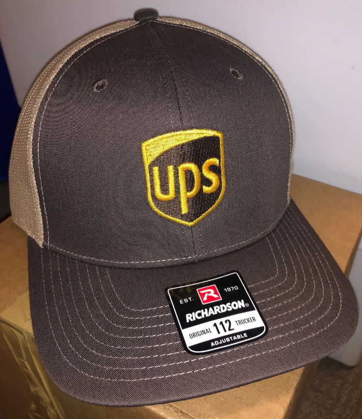 UPS Embroidered Richardson 112 Trucker Cap