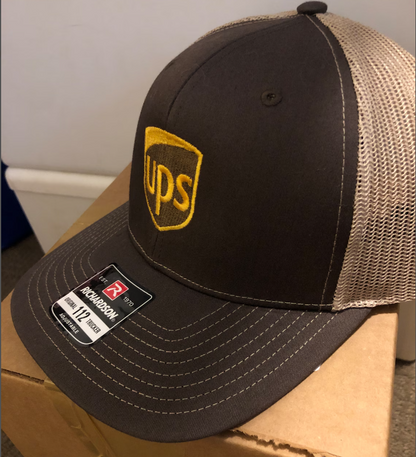 UPS Embroidered Richardson 112 Trucker Cap